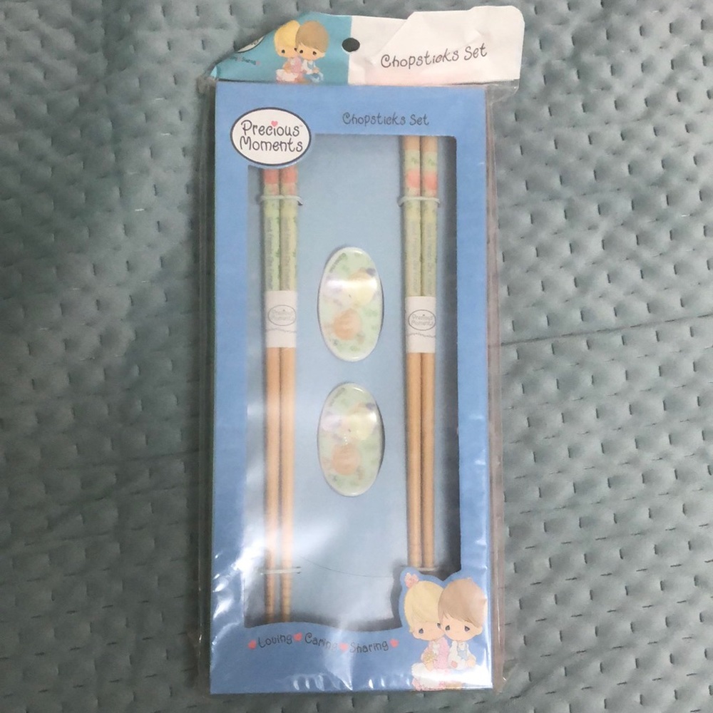 Precious Moments Chopsticks Set
